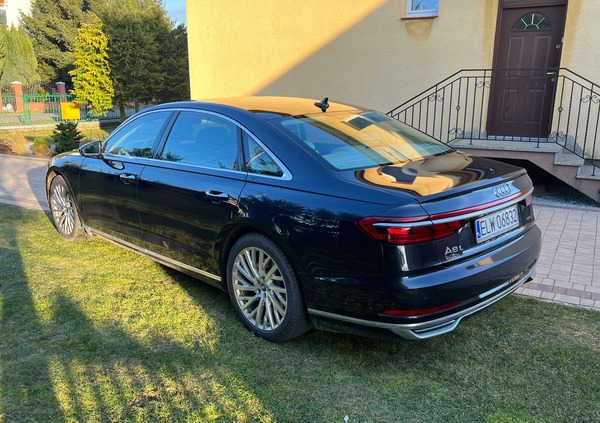 Audi A8 cena 229000 przebieg: 205600, rok produkcji 2017 z Tarnowskie Góry małe 667